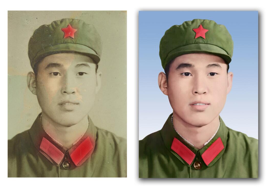 东丽专业老照片精修工作室破损照片修复